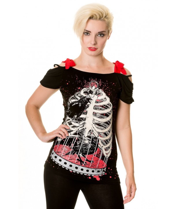 Top Banned Clothing Bird In Skeleton Cage