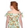 Top Banned Clothing Butterfly And Flowers Vert Top Vert