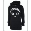 Sweat Shirt Darkside Clothing Femme Metal Meow