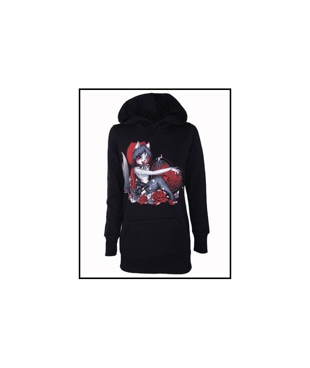 Sweat Shirt Darkside Clothing Femme Red Riding