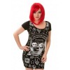 Top Banned Clothing Slice Of Life Mini Dress Noir