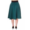 Jupe Banned Clothing Peacock Skirt Vert