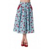 Jupe Banned Clothing Blindside Skirt Cherries