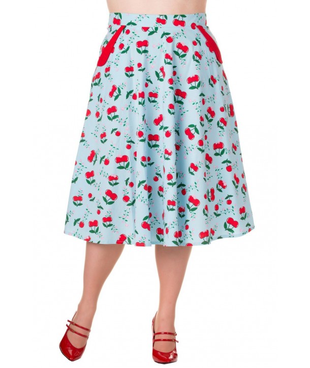 Jupe Banned Clothing Blindside Skirt Cherries