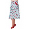 Jupe Banned Clothing Blindside Skirt Cherries