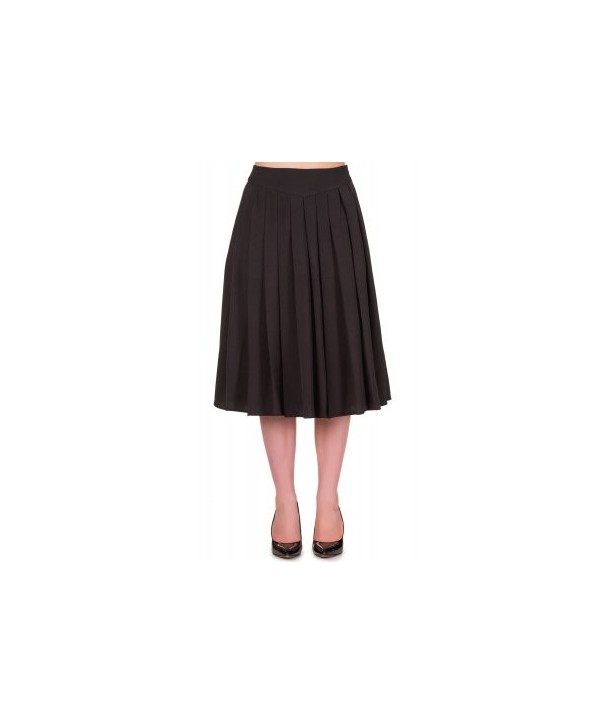 Jupe Banned Clothing Take A Hike Skirt Noir