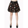 Jupe Banned Clothing The Haunted Skirt Noir