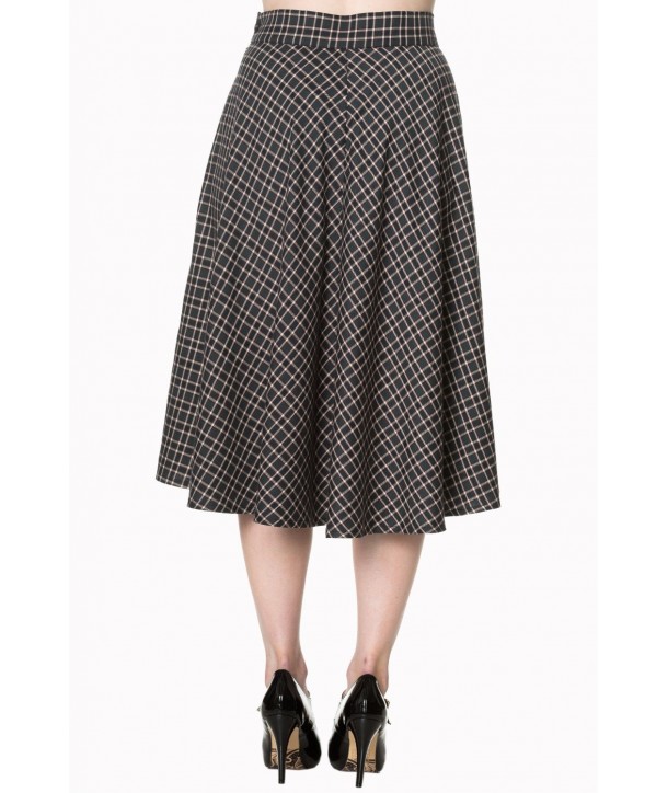 Jupe Banned Clothing Apple Of My Eye Skirt Vert/Navy