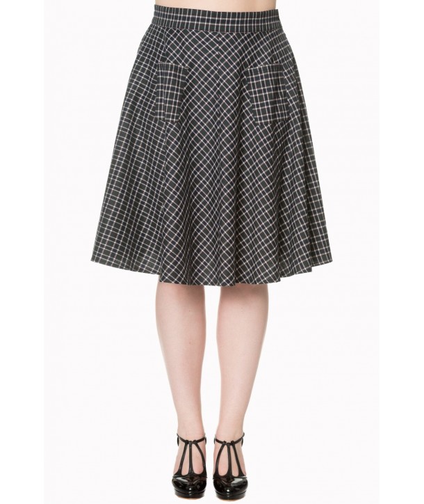 Jupe Banned Clothing Apple Of My Eye Skirt Vert/Navy