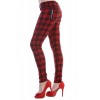 Pantalon Banned Clothing Skinny Red