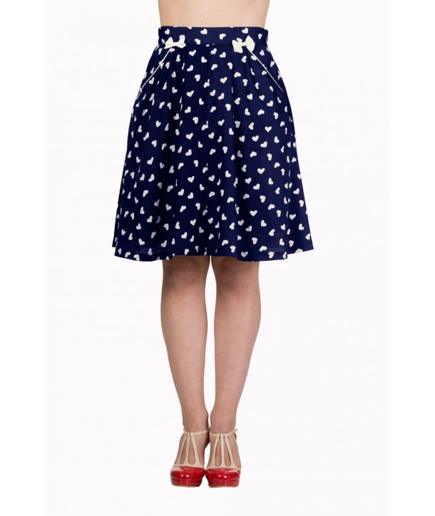 Jupe Banned Clothing Set Sail Skirt Navy