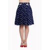 Jupe Banned Clothing Set Sail Skirt Navy