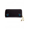 Porte Monnaie Banned Clothing Ticket To Ride Wallet Noir