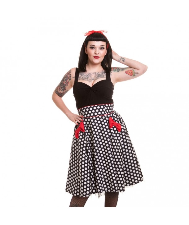 Jupe Rock Rockabella Polka Bow