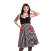 Jupe Rock Rockabella Polka Bow