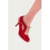 Chaussures Banned Clothing Camille Rouge/Beige