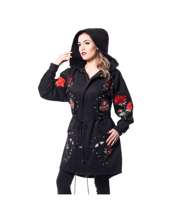 Manteau Rockabella Rose Tour