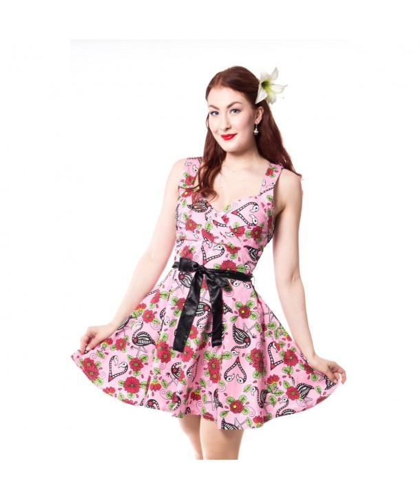 Robe Rock Rockabella Flamingo Heart