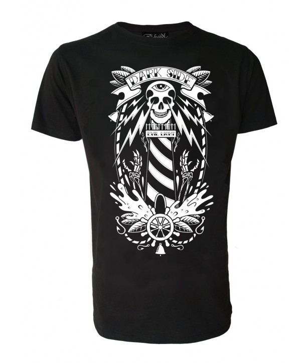 Tee Shirt Darkside Homme Lighthouse Skull