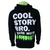 Sweat Shirt Darkside Homme Cool Zombie Story