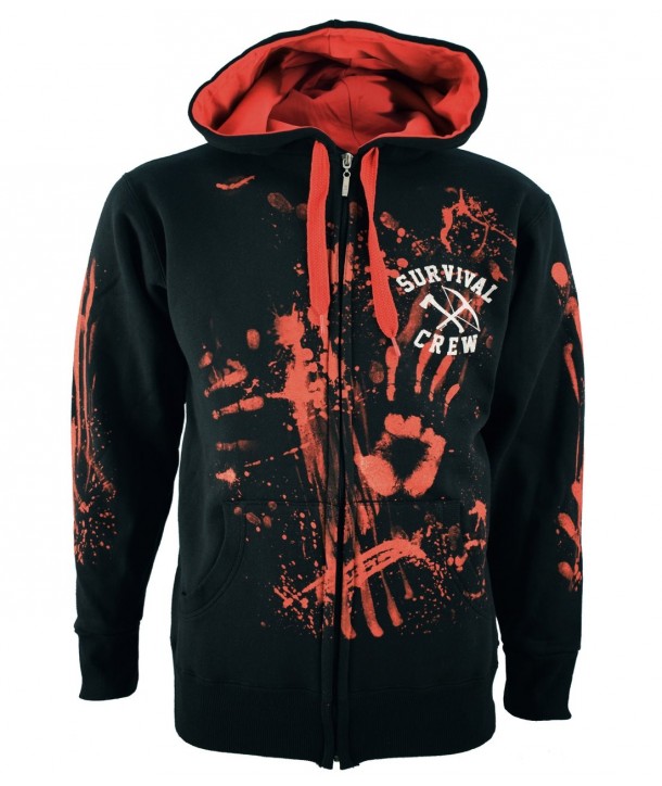 Sweat Shirt Veste Darkside Clothing Homme Zombie Killer 13