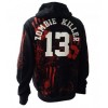 Sweat Shirt Veste Darkside Clothing Homme Zombie Killer 13