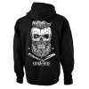 Sweat Shirt Veste Darkside Homme Bearded Skull