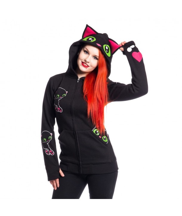 Sweat Shirt Cupcake Cult Black Cat