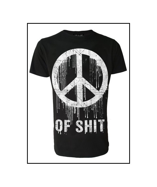 Tee Shirt Darkside Clothing Homme Peace Of Shit