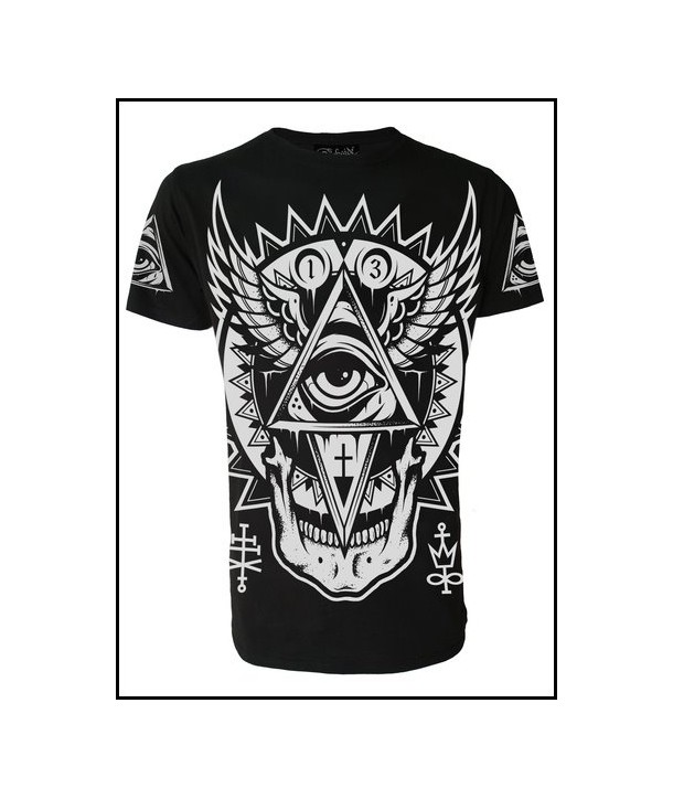 Tee Shirt Darkside Clothing Homme All Seeing Eye