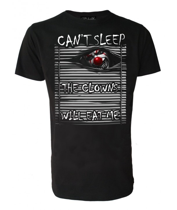 Tee Shirt Darkside Homme Cant Sleep Clowns