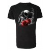 Tee Shirt Darkside Homme Tattoo Gun Skull