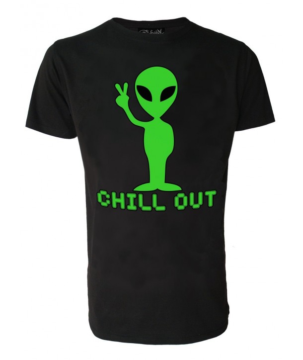 Tee Shirt Darkside Homme Alien Chill Out