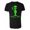 Tee Shirt Darkside Homme Alien Chill Out