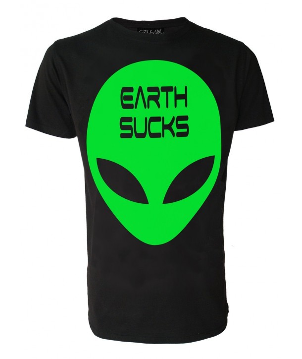 Tee Shirt Darkside Homme Alien Earth Sucks