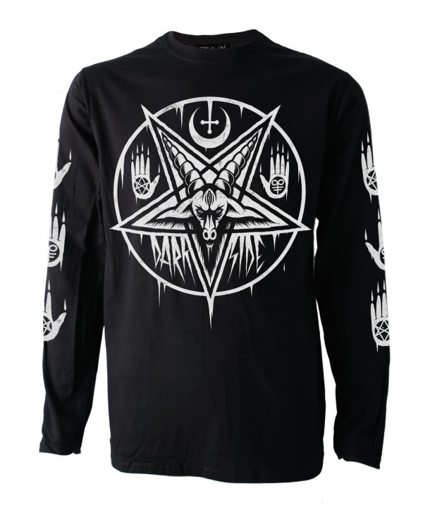 Tee Shirt Darkside Clothing Homme Pentagram Baphomet