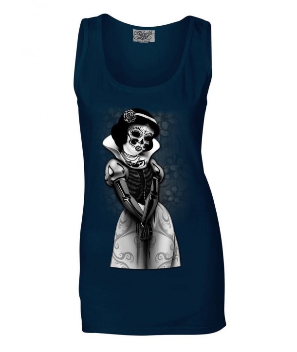 Debardeur Darkside Clothing Femme Snow White Skeleton