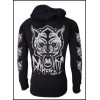 Sweat Shirt Veste Darkside Clothing Wolf Hoodie