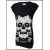 Robe Tunique Darkside Clothing Skull Fitted T