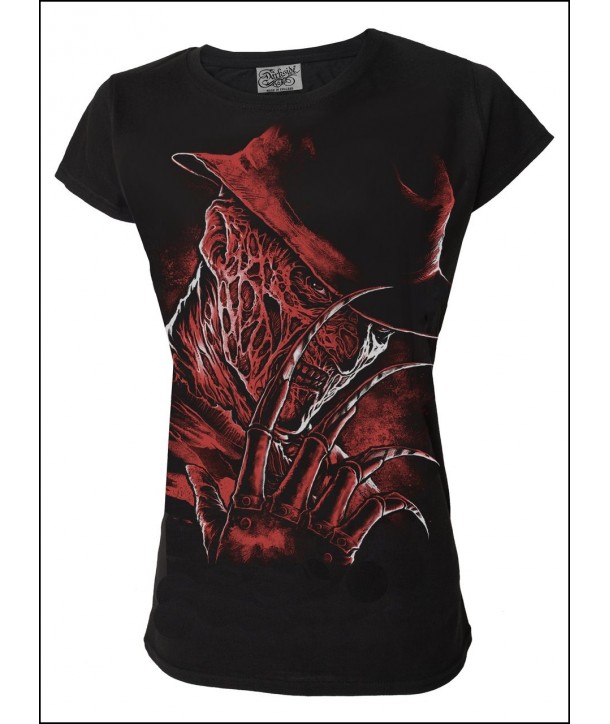 Tee Shirt Darkside Clothing Freddy Womens T Shirt