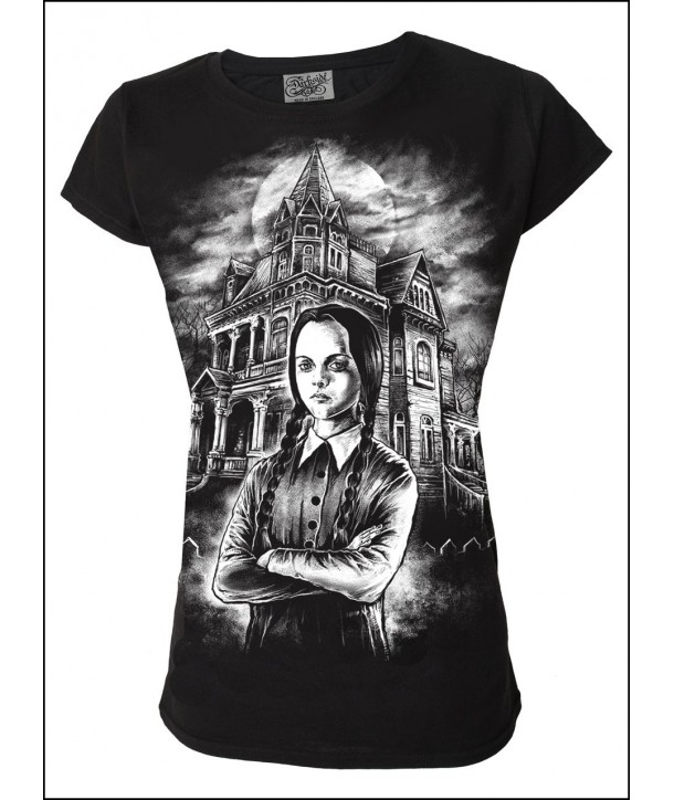 Tee Shirt Darkside Femme Wednesday