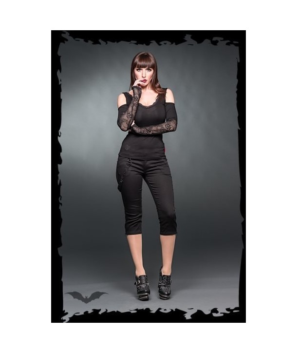 Leggings Queen Of Darkness Gothique Bondage