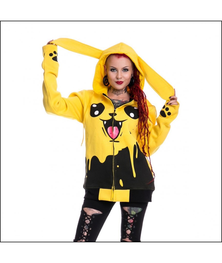 Veste pikachu sweat shirt pokemon cupcake cult splash