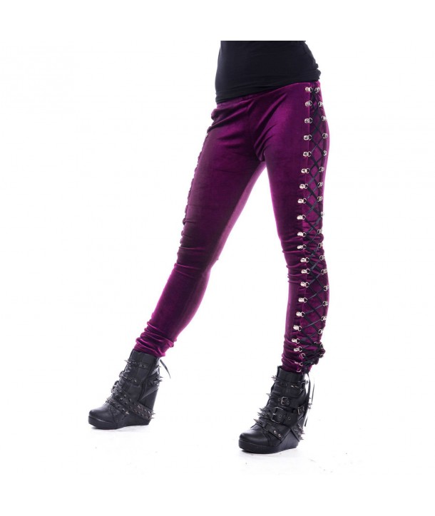 Leggings Chemical Black Beetle Purple