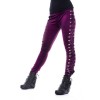 Leggings Chemical Black Beetle Purple