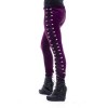 Leggings Chemical Black Beetle Purple