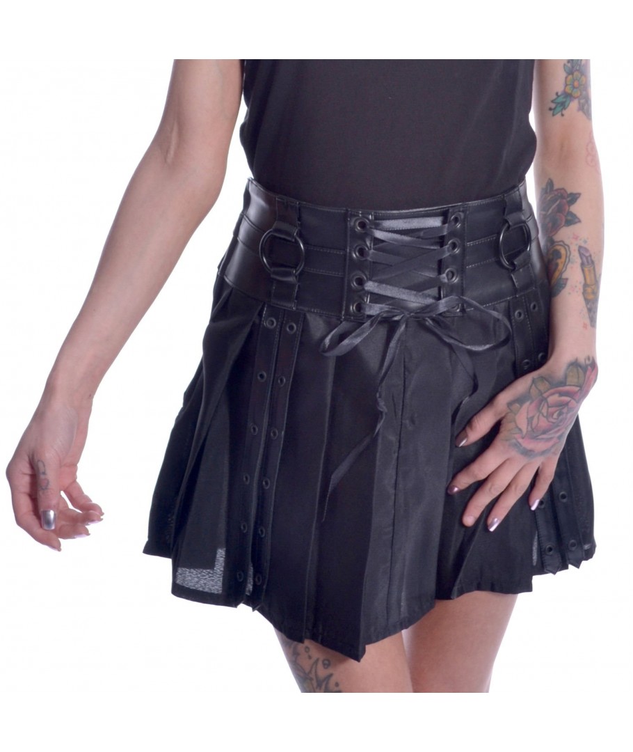 Jupe Rock Femme Chemical Black jupe SIIRI - Vente Rock Privée