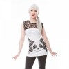 Top Killer Panda Love Lace