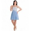 Robe Hell Bunny Marvelette bleu