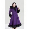 Manteau Hell Bunny Elvira Violet